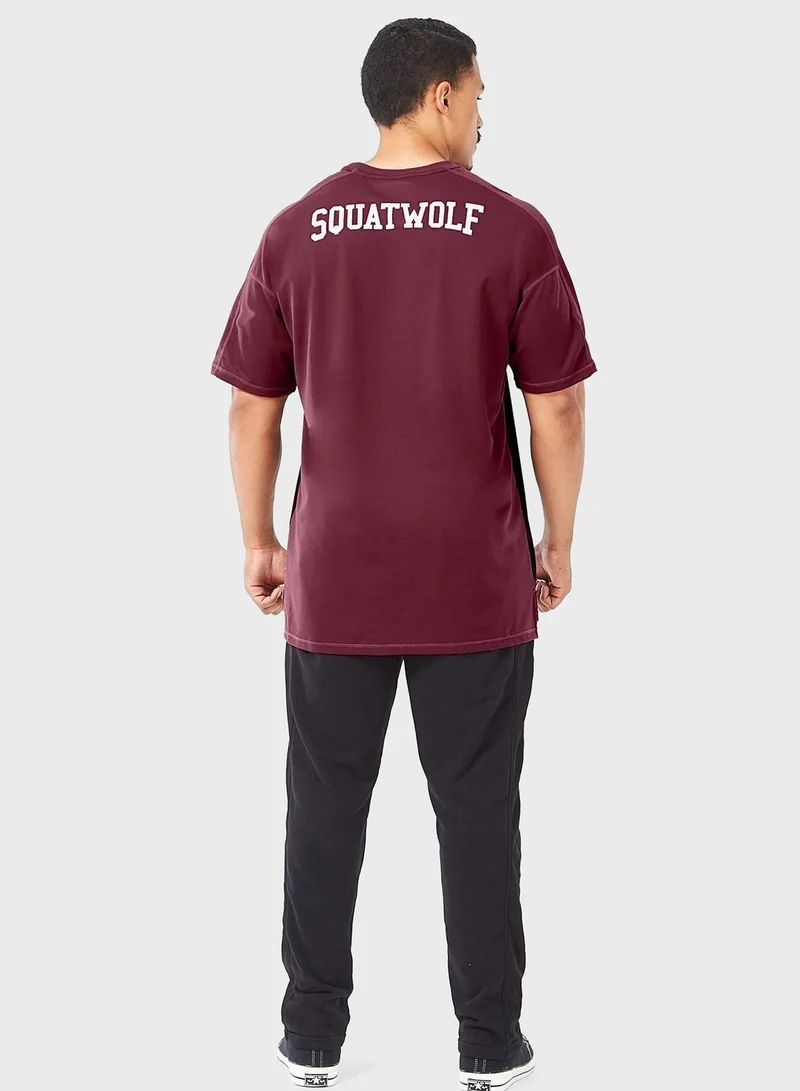 SQUATWOLF Golden Era Legacy Oversized T-Shirt